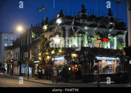 Londres les plus photographiés pub Banque D'Images