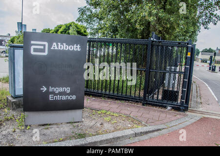 De la société Abbott Billboard à Weesp Pays-Bas 2018 Banque D'Images