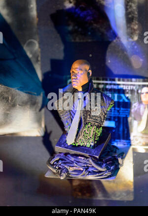 GENOVA, ITALIE - 4 mai 2016 : Matrix, musée du cinéma international à Genova, Italie. Avec des collections du musée sur la populaire des films hollywoodiens. Banque D'Images