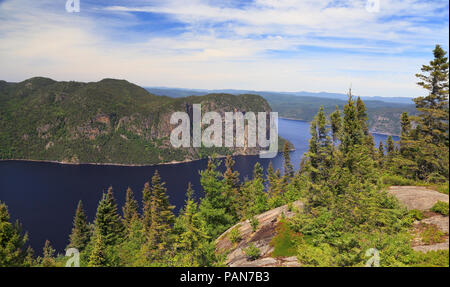 Fjord du Saguenay, Québec, Canada Banque D'Images