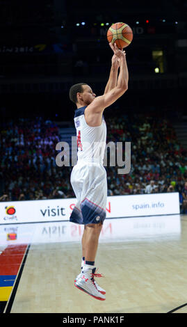 Stephen Curry, USA Basket-ball, Coupe du Monde de la FIBA Espagne 2014 Banque D'Images