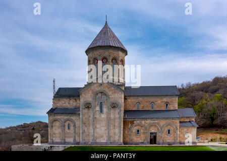 Monastère de Saint Nino à Bodbe, Sighnaghi, Géorgie Banque D'Images