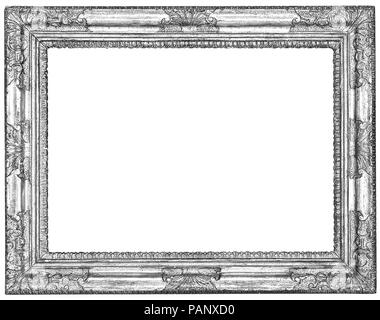 Châssis en accolade. Culture : American, Boston ( ?). Dimensions : 48,4 x 62 x 47,3, 33,7 x 50,3 cm, 36.. Date : fin du xixe ou début du xxe siècle. Musée : Metropolitan Museum of Art, New York, USA. Banque D'Images