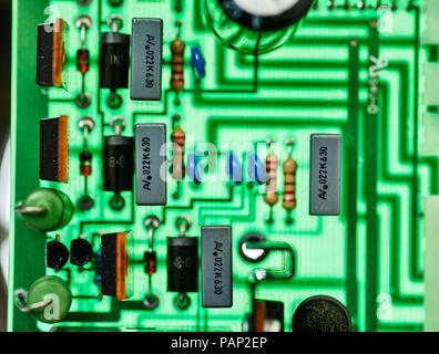 Détail du circuit board Banque D'Images