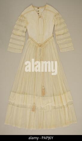Ensemble de mariage. Culture : L'Américain. Date : 1843. Musée : Metropolitan Museum of Art, New York, USA. Banque D'Images