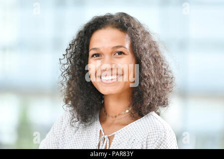 Jeune femme, portrait, Allemagne Banque D'Images