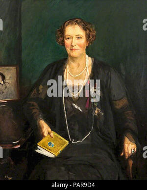 Sir John Lavery - Dame Simon Banque D'Images