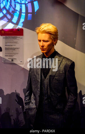 AMSTERDAM, Pays-Bas - OCT 26, 2016 : musée de cire Madame Tussauds à Amsterdam. L'une des attractions touristiques populaires Banque D'Images