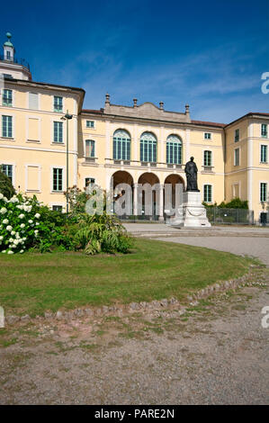 L'Italie, Lombardie, Milan, les Jardins publics Indro Montanelli, Palazzo Dugnani, Palais Dugnani Banque D'Images