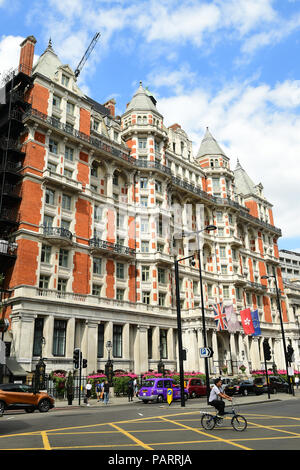 L'hôtel Mandarin Oriental à Londres. Banque D'Images