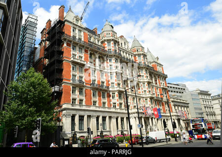 L'hôtel Mandarin Oriental à Londres. Banque D'Images