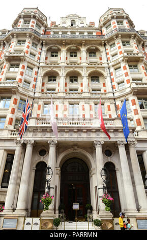 L'hôtel Mandarin Oriental à Londres. Banque D'Images