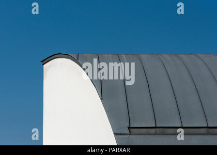 Détail architectural, Vitra Design Museum Gallery Building à Weil am Rhein, Allemagne Banque D'Images