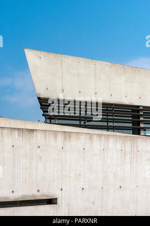 Vitra Fire Station building par Zaha Hadid à Weil am Rhein, Allemagne Banque D'Images