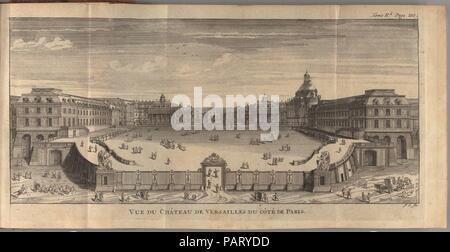 Nouvelle description de la France dans laquelle on voit le gouvernement général de ce royaume, celui de chaque province en particulier : et la description des villes, des maisons royales, châteaux, & monumens. Auteur : Jean-Aimar Piganiol de la Force (1673-1753). Dimensions : 6 volumes : frontispice, 14 planches gravées repliées (y compris les plans) ; Hauteur : 6 11/16 in. (17 cm). Date : 1719. Musée : Metropolitan Museum of Art, New York, USA. Banque D'Images