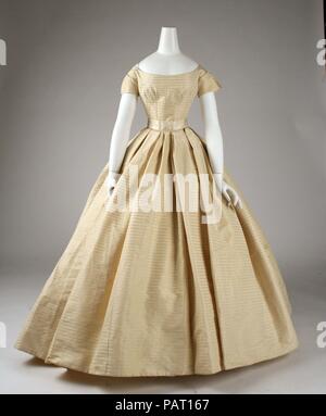 Ensemble de mariage. Culture : Plan américain ou européen. Date : 1859. Musée : Metropolitan Museum of Art, New York, USA. Banque D'Images