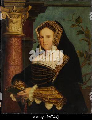 Lady Mary Wotton, Guildford (né 1500). Artiste : copie après Hans Holbein le Jeune (British, 16ème siècle). Dimensions : 32 1/8 x 26 1/8 in. (81,6 x 66,4 cm). Musée : Metropolitan Museum of Art, New York, USA. Banque D'Images