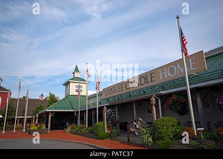 Yankee Candle Village Store, Northampton, Comté de Franklin, Massachusetts, USA Banque D'Images