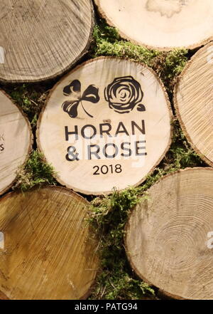 Horan & Rose de Gala à l'hôtel Grove, Chandler's Cross, Hertfordshire dispose d''atmosphère où : Chandlers Cross, Royaume-Uni Quand : 23 juin 2018 Source : WENN.com Banque D'Images