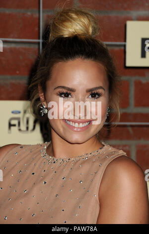 Culver City, CA, USA. Sep 10, 2012. 24 juillet 2018 - Le chanteur Star a été hospitalisé après avoir été victime d'une surdose de drogue. Photo : 10 septembre 2012 - Culver City, Californie - Demi Lovato. Fox automne 2012 Eco-Casino partie tenue à l'atelier. Crédit photo : Byron Purvis/AdMedia Crédit : Byron Purvis/AdMedia/ZUMA/Alamy Fil Live News Banque D'Images