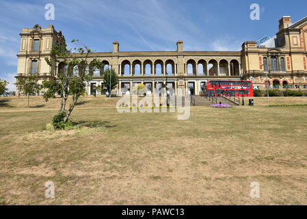 Alexandra Palace, Londres, Royaume-Uni. 25 juillet 2018. Chaude et ensoleillée à Alexandra Palace dans le nord de Londres. Crédit : Matthieu Chattle/Alamy Live News Banque D'Images