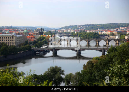 Prague, République tchèque. 15 juillet, 2018. Prague, République tchèque : Crédit Leigh Taylor/ZUMA/Alamy Fil Live News Banque D'Images