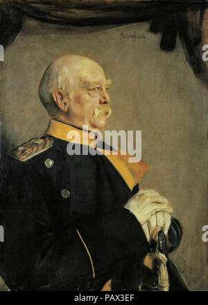 Franz von Lenbach - Portrait d'Otto Von Bismarck 04 Fücrst Banque D'Images