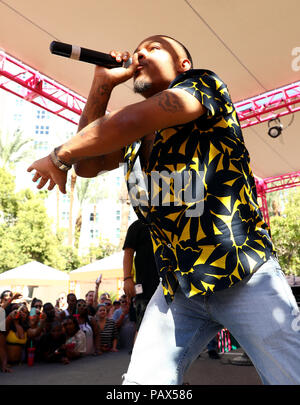 Bow Wow Il se produit au Flamingo Las Vegas' rendez-Dayclub piscine le samedi 23 juin avec : Bow Wow Où : Las Vegas, Nevada, United States Quand : 24 Juin 2018 Crédit : Judy Eddy/WENN.com Banque D'Images