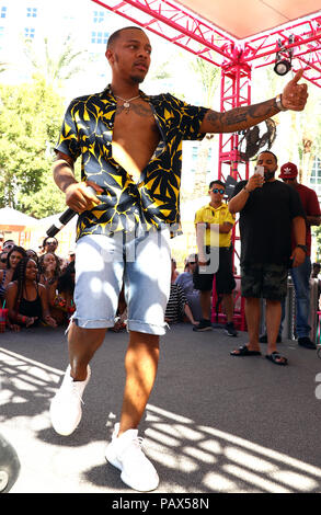 Bow Wow Il se produit au Flamingo Las Vegas' rendez-Dayclub piscine le samedi 23 juin avec : Bow Wow Où : Las Vegas, Nevada, United States Quand : 24 Juin 2018 Crédit : Judy Eddy/WENN.com Banque D'Images
