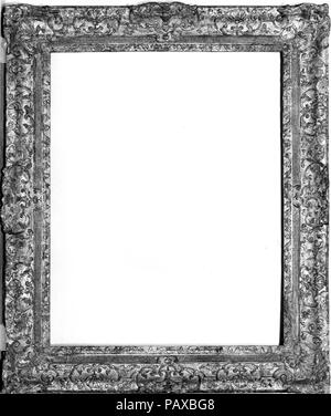 Cadre de style Louis XIV. Culture : le français. Dimensions : 47 x 38 pouces. Date : 19e siècle copie de style Louis XIV. Musée : Metropolitan Museum of Art, New York, USA. Banque D'Images