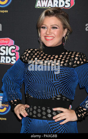 2018 Disney Radio Music Awards à l'hôtel Loews Hollywood Hotel à Los Angeles, Californie. Avec : Kelly Clarkson Où : Los Angeles, California, United States Quand : 22 Juin 2018 Crédit : Nicky Nelson/WENN.com Banque D'Images