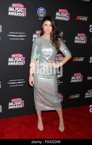 2018 Disney Radio Music Awards à l'hôtel Loews Hollywood Hotel à Los Angeles, Californie. Savannah Outen' : où : Los Angeles, California, United States Quand : 22 Juin 2018 Crédit : Nicky Nelson/WENN.com Banque D'Images