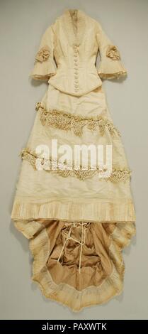 Ensemble de mariage. Culture : L'Américain. Date : 1877. Musée : Metropolitan Museum of Art, New York, USA. Banque D'Images
