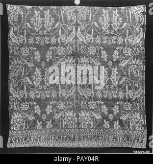 Pièce. Culture : l'allemand. Dimensions : H. 30 1/2 x W. 31 pouces de largeur de métier) (77,5 x 78,7 cm). Date : 1769. Musée : Metropolitan Museum of Art, New York, USA. Banque D'Images