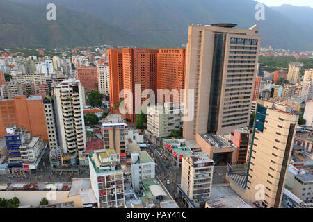 Venezuela Caracas de Sabana Grande, quartier des affaires dans la région métropolitaine. Vicente Quintero et Marcos Kirschstein Banque D'Images