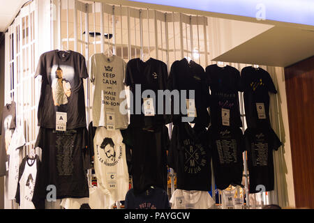 NEW YORK, USA - Oct 8, 2015 : Intérieur de la Madison Square Garden, New York. MSG est l'arène de basket-ball, hockey sur glace, pro wrestling, concer Banque D'Images