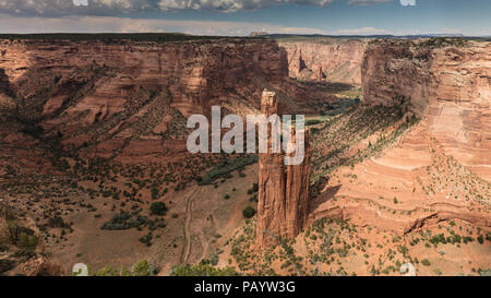 Canyon de Chelly National Monument, Dinant, Arizona. Banque D'Images
