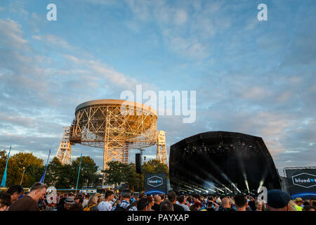 Bluedot Festival à Observatoire Jodrell Bank dans Cheshire 2018 Banque D'Images