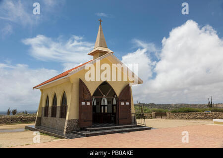 Chapelle d'Alto Vista, Aruba, Antilles Banque D'Images