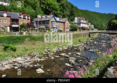 East Lyn, Lynmouth, North Devon, England, UK Banque D'Images