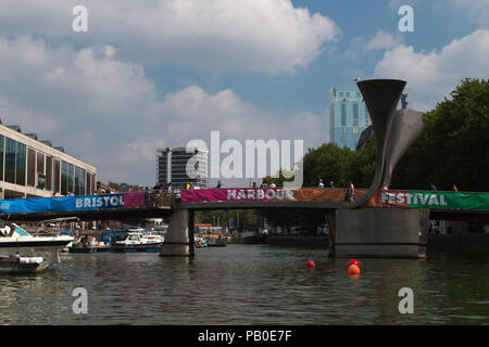 BRISTOL : Festival du port Banque D'Images