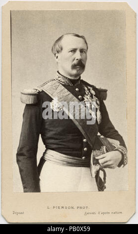 Patrice de Mac Mahon, duc de Magenta (1808-93), général français et homme politique, a été président de la République française, 1875-79, Portrait par Mayer & Pierson, Banque D'Images