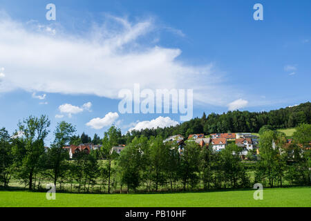 Allemagne, Little Black Forest village d'Elzach, près de Fribourg Banque D'Images