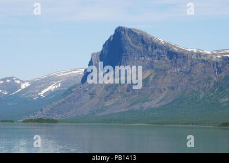 Sarek National Park - Skierfe. Jokkmokk, Norrbotten, Suède Banque D'Images