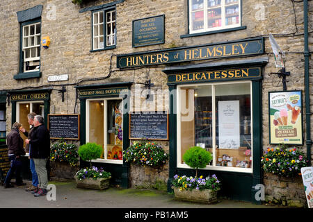 Les chasseurs deli, Helmsley, Yorkshire Banque D'Images