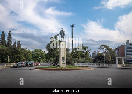 José Gervasio Artigas Monument à Sarmiento Park Stairs (Escaleras) - Cordoba, Argentine Banque D'Images