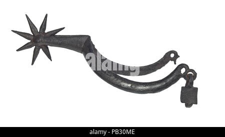 Rowel Spur, européen, début du XVe siècle Banque D'Images