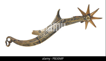 Rowel Spur, européen, début du XVe siècle Banque D'Images