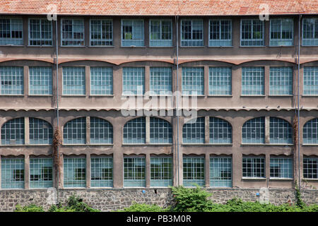 Ex usine de laine Maurizio Sella Sella Fondazione maintenant, et d'autres utilisations, Biella, Piémont, Italie, Europe Banque D'Images