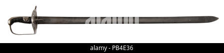 La cavalerie lourde épée du soldat. Modèle 1796. Banque D'Images